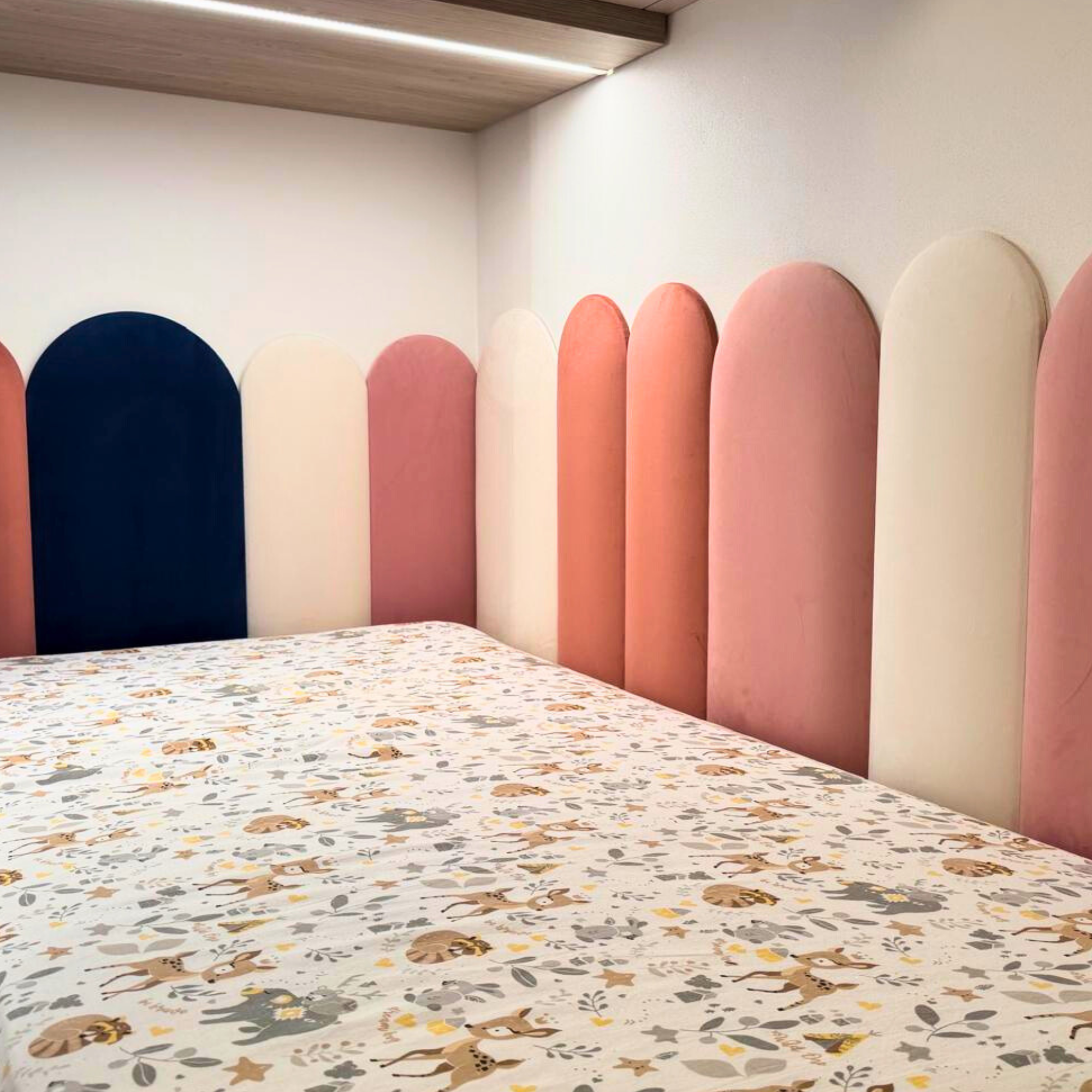 Čalúnené panely do detskej izby (2)